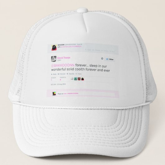 Bakkoon Trucker Hat Trucker Pet (Voorkant)