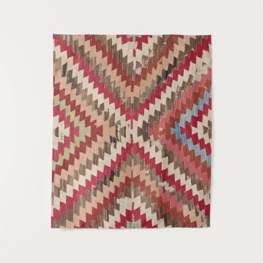 Baklava Chevron Star II // Authentic 18th Century Wandkleed (Voorkant)