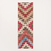 Baklava Chevron Star II // Authentic 18th Century Yogamat (Achterkant)