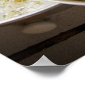 Baklava dessert op de markt poster (Hoek)