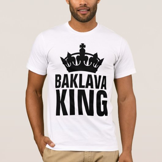BAKLAVA KING T-Shirts (Voorkant)