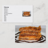 Baklava Visitekaartje (Voorkant / Achterkant)