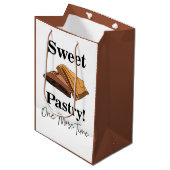 Baklava Zoete Gebak Dessert Feestparty Medium Cadeauzakje (Voorkant Gekanteld)