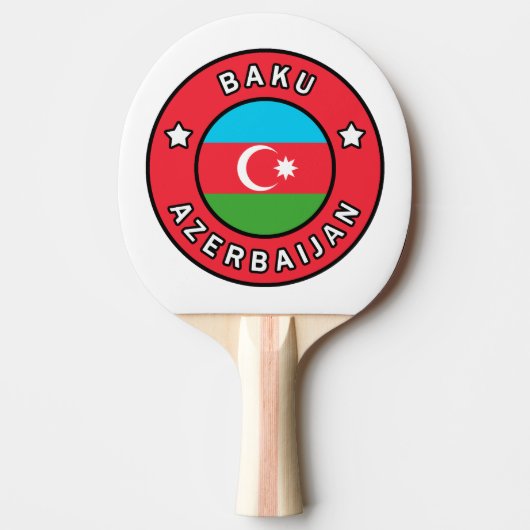 Bakoe Azerbeidzjan Tafeltennisbatje (Voorkant)