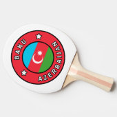 Bakoe Azerbeidzjan Tafeltennisbatje (Zijkant)