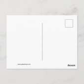 Bakoe-briefkaart met wolkenkrabben en vlammenwerpe briefkaart (Achterkant)