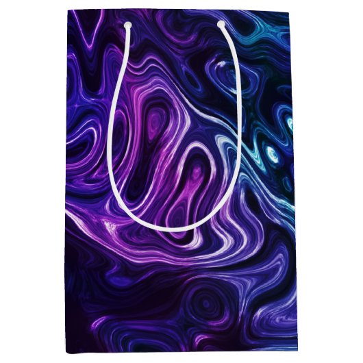 Bakoe fluisteren - donker marmer : medium cadeauzakje (Voorkant)