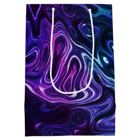 Bakoe fluisteren - donker marmer : medium cadeauzakje (Achterkant)