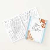 Bakontwerp Receptendagboek Notitieboek (Binnen)