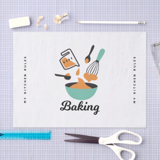 Bakontwerp voor bakkerijen tissuepapier (Craft)