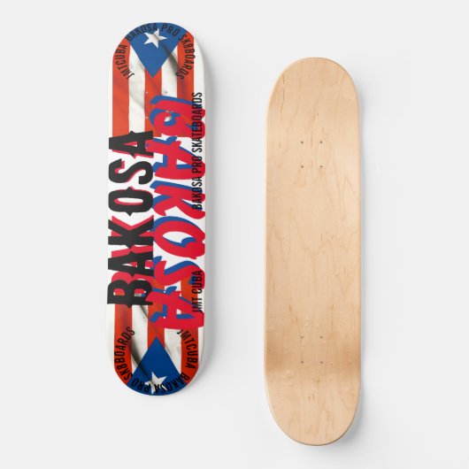 BAKOSA BAKOSA 8 1/4" Skateboard Deck (Voorkant)