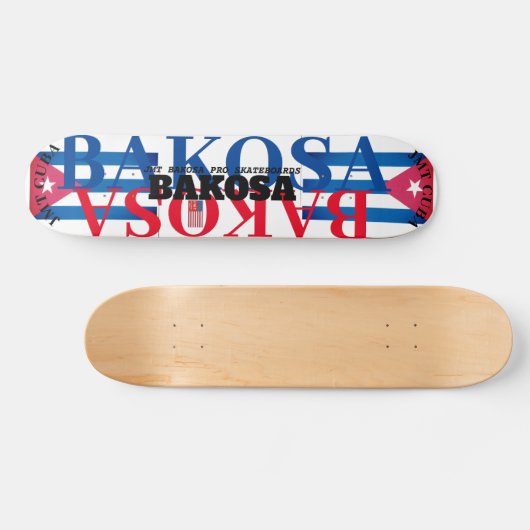 BAKOSA JMT CUBA 7 3/4" Skateboard Deck (Horizontaal)