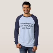 bakpan dulce orkaan harvey t-shirt (Voorkant volledig)