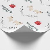 bakra eid-eid mubarak-Happy Eid Cadeaupapier (Hoek)