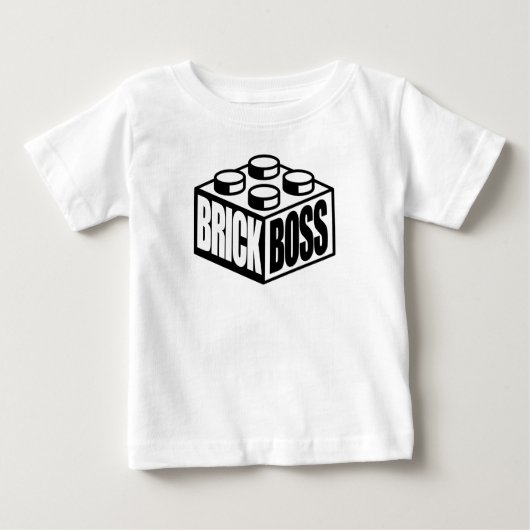 Baksteen Baas T-shirt (Voorkant)
