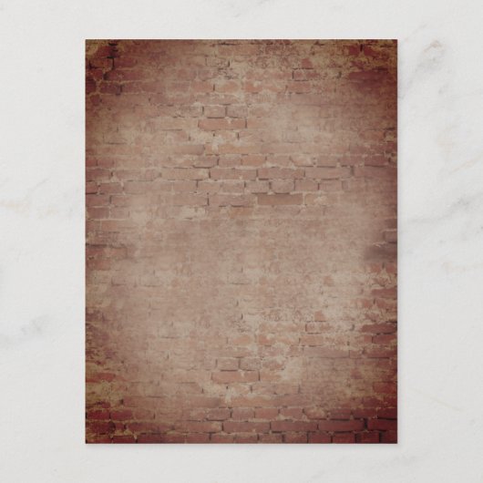 Baksteen Botanische Trouwfeest Groene Verlichting Informatiekaartje (Achterkant)