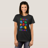 Baksteen Bouwer Blokken Meester Bouwer T-shirt (Voorkant volledig)