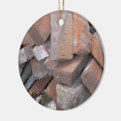 Baksteen Keramisch Ornament (Links)