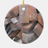 Baksteen Keramisch Ornament (Achterkant)