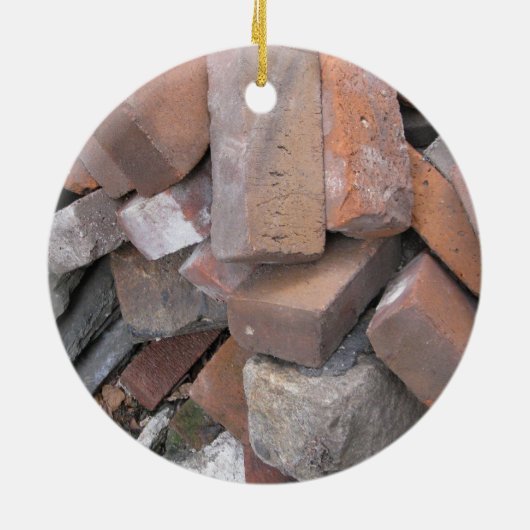 Baksteen Keramisch Ornament (Achterkant)