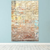Baksteen Kunst Canvas Afdruk (Insitu (Houten vloer))