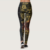 Baksteen Leggings (Achterkant)