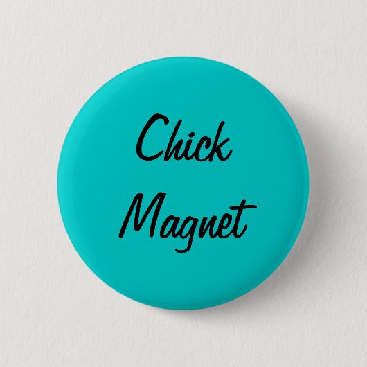 baksteen magnet ronde button 5,7 cm (Voorkant)