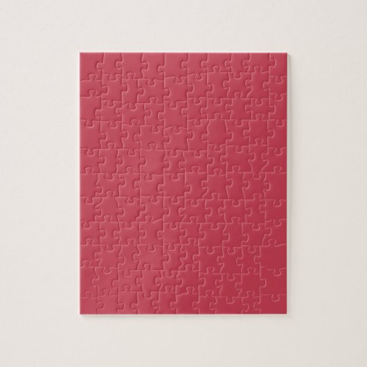 Baksteen rood (effen kleur) legpuzzel (Verticaal)