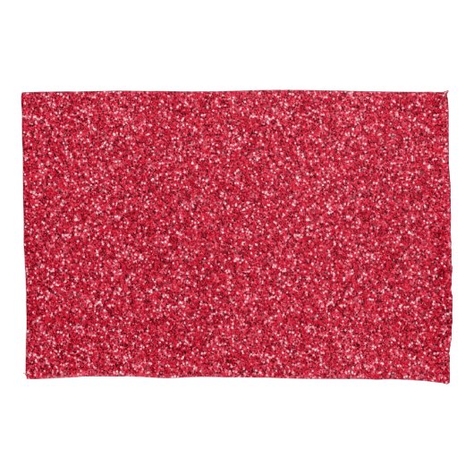 Baksteen Rood Glitters Kussensloop (Voorkant)