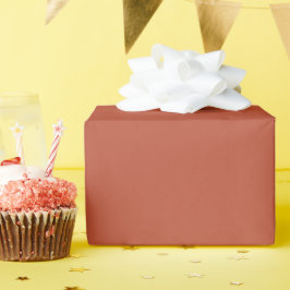 Baksteen Rood Terracotta Lente Zomer Trending Kleu Cadeaupapier