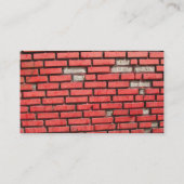 Baksteen Visitekaartje (Achterkant)