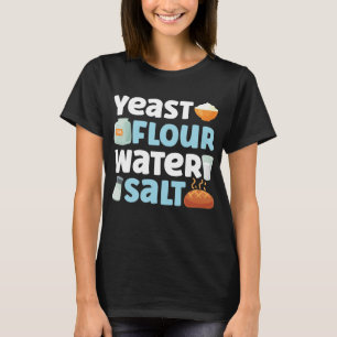 baksteenbloem voor de zuivering van de zout van he t-shirt