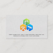 baksteenlaagbepleistering | Home Reparaties Visitekaartje (Achterkant)