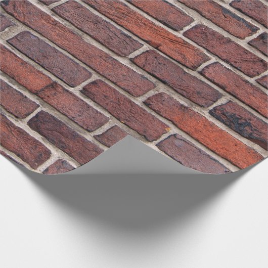 baksteenpapier voor wandbekleding cadeaupapier (Hoek)