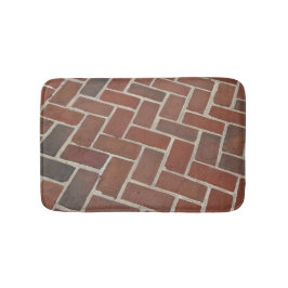 Baksteenpatroon Badmat