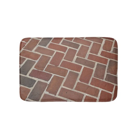 Baksteenpatroon Badmat (Voorkant)