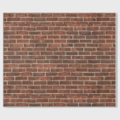 baksteenpatroon cadeaupapier (Vlak)