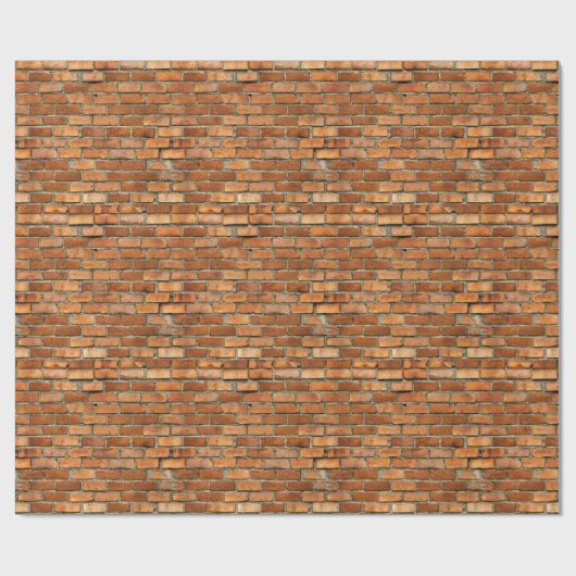 Baksteenpatroon Inpakpapier (Vlak)