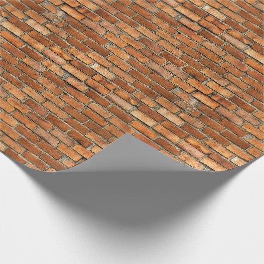 Baksteenpatroon Inpakpapier (Hoek)