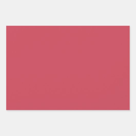 Baksteenrood (effen kleur) inpakpapier vel (Voorkant 2)