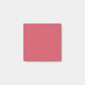 Baksteenrood (effen kleur) post-it® notes (Voorkant)