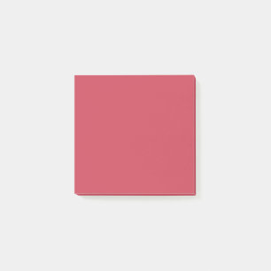 Baksteenrood (effen kleur) post-it® notes