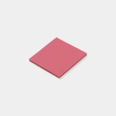 Baksteenrood (effen kleur) post-it® notes (Schuin)