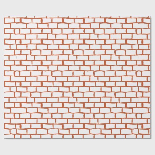 baksteentextuurachtergrond cadeaupapier (Vlak)