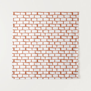 baksteentextuurachtergrond wandkleed