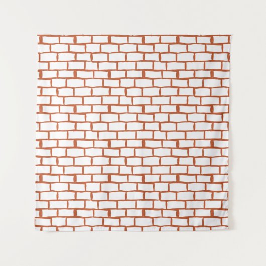 baksteentextuurachtergrond wandkleed (Voorkant)