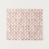 baksteentextuurachtergrond wandkleed (Voorkant (horizontaal))