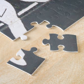 baksteenvogelmuur : graffiti-muur legpuzzel (Zijkant)