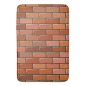 baksteenwand badmat (Voorkant Verticaal)