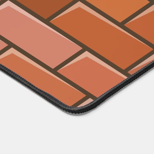 baksteenwand bureaumat (Hoek)